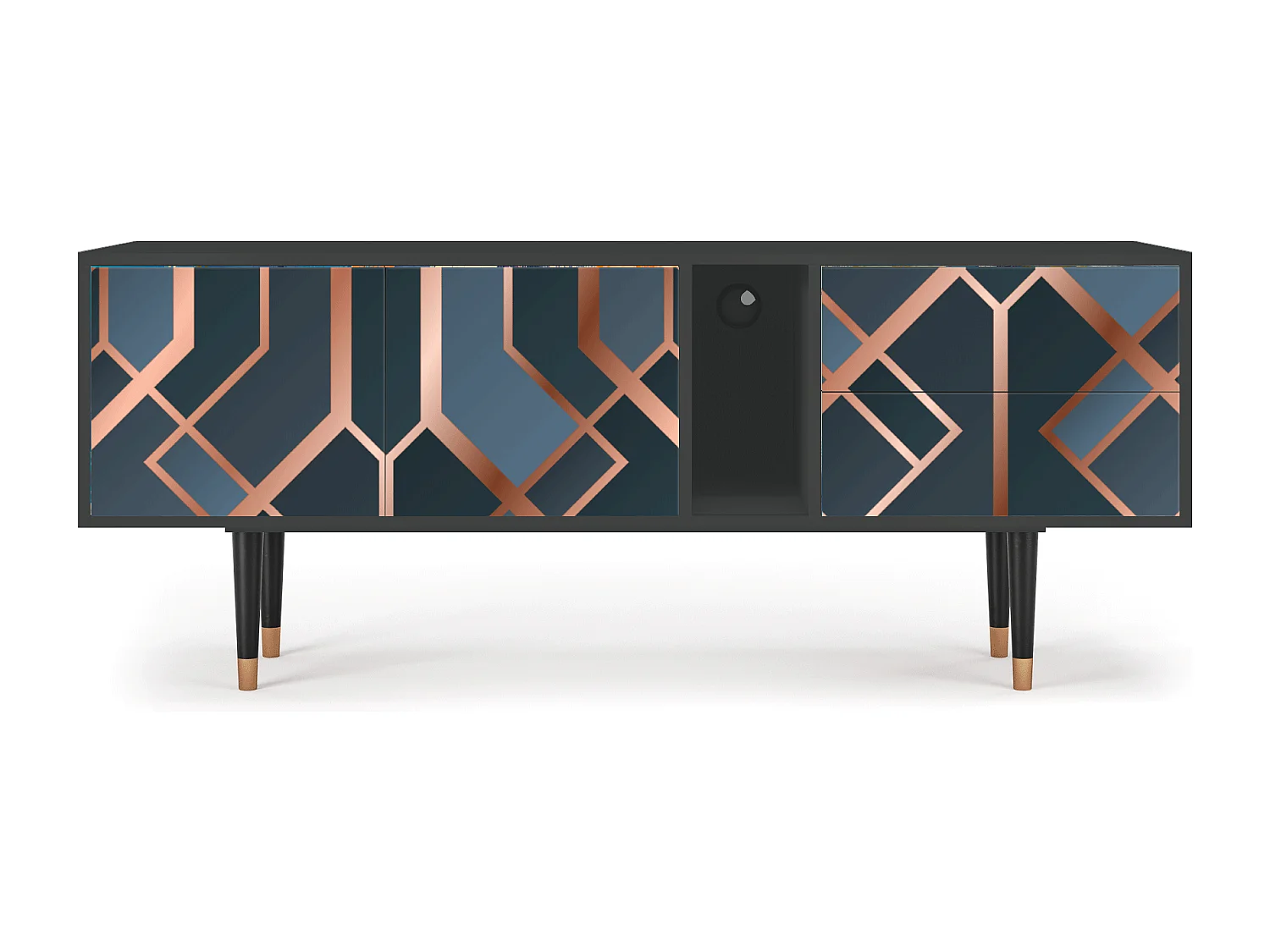 TV-Möbel - 170х69х48 cm - T1 - Ashy 1920', Anthrazit