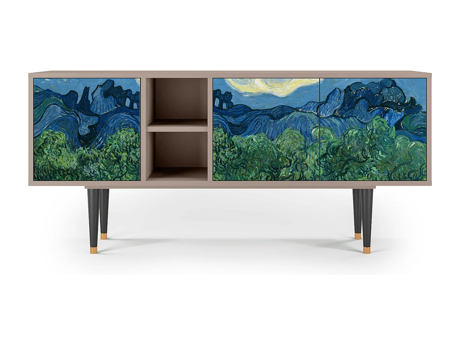 TV-Möbel - 150х69х41 cm - T5 - The Oil Trees, Sand