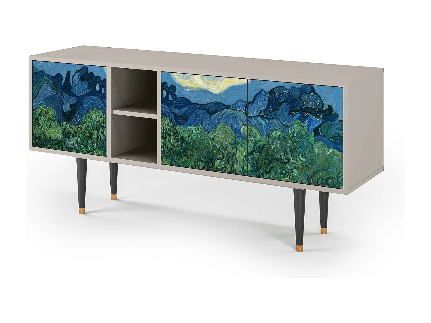 TV-Möbel - 150х69х41 cm - T5 - The Oil Trees, Sand