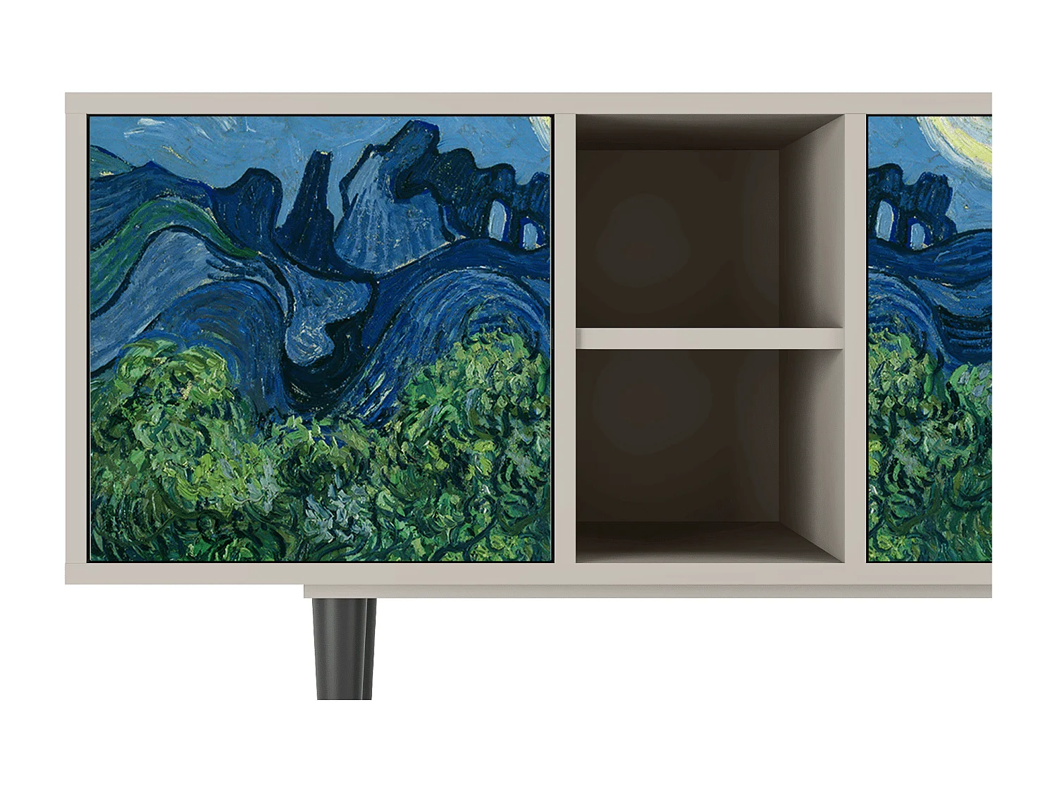 TV-Möbel - 150х69х41 cm - T5 - The Oil Trees, Sand