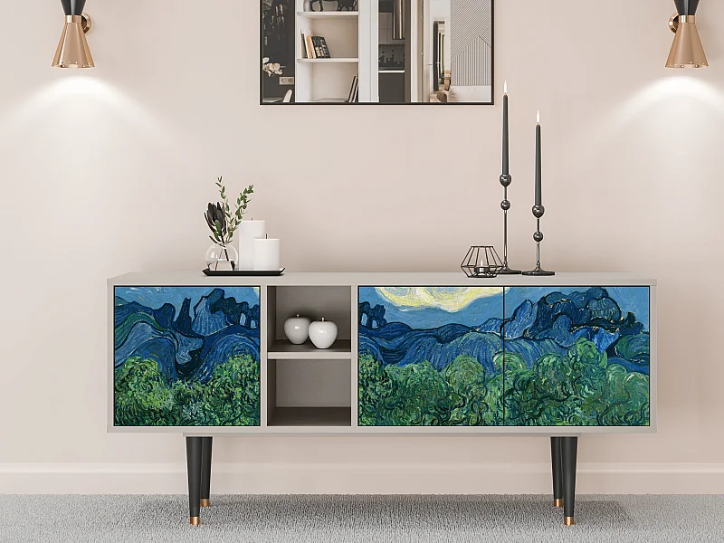 TV-Möbel - 150х69х41 cm - T5 - The Oil Trees, Sand