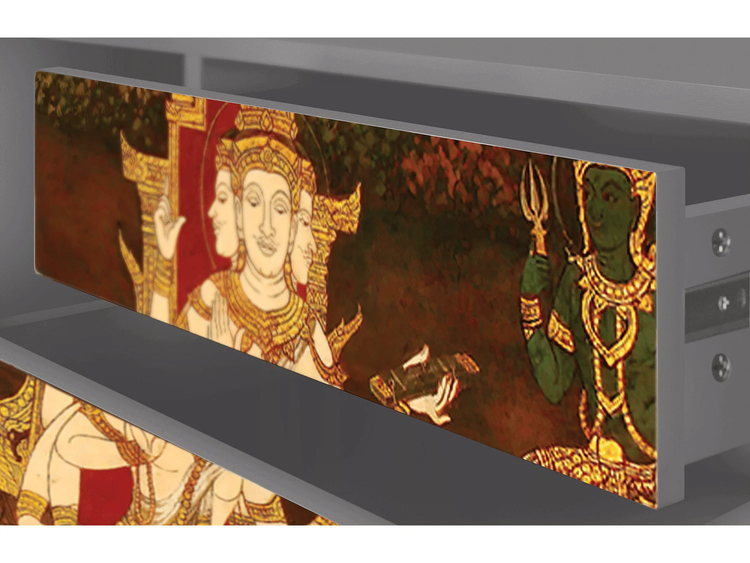 Mobile TV - 170х59х48 cm - T4 - Malyavan, Grigio