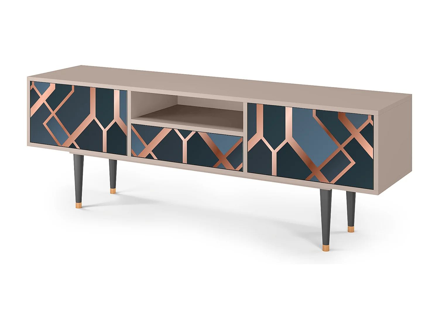 TV-meubel - 170х59х41 cm - T6 - Ashy 1920', Zand