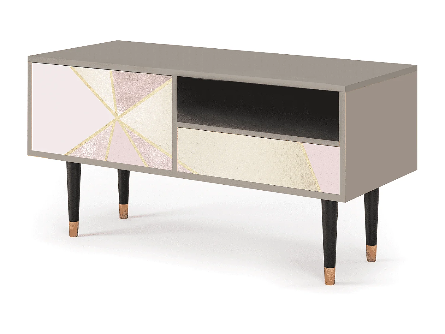 TV-Möbel - 115х59х48 cm - T3 - Cosmopolitan Diva, Sand