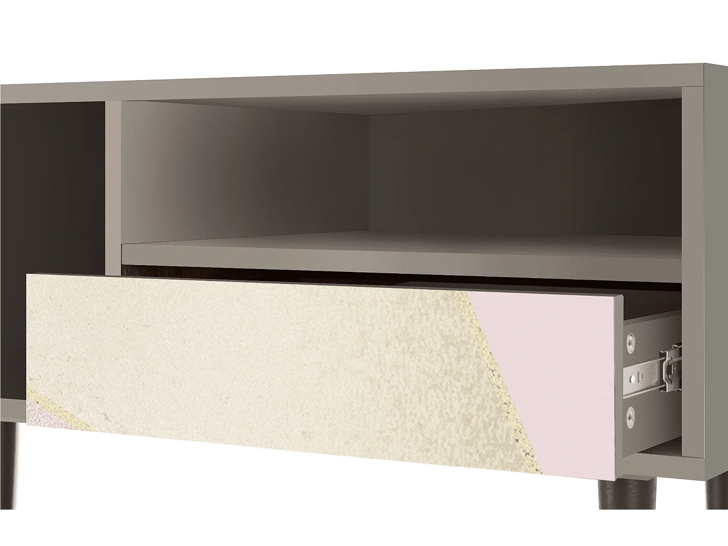 TV-Möbel - 115х59х48 cm - T3 - Cosmopolitan Diva, Sand