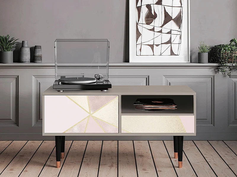 TV-Möbel - 115х59х48 cm - T3 - Cosmopolitan Diva, Sand