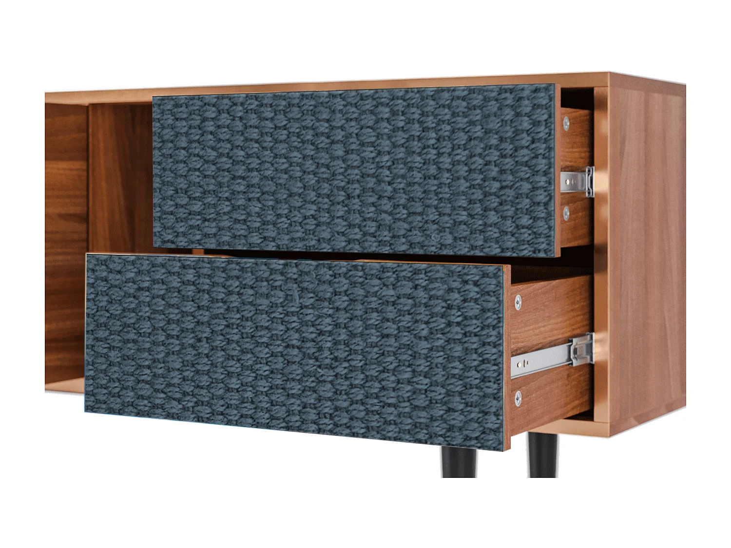 TV-Möbel - 170х69х48 cm - T1 - Knitted Pattern, Walnuss