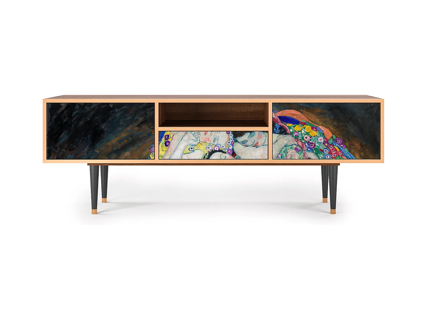 Meuble TV - 170х59х41 cm - T6 - The Maiden by Klimt, Noyer