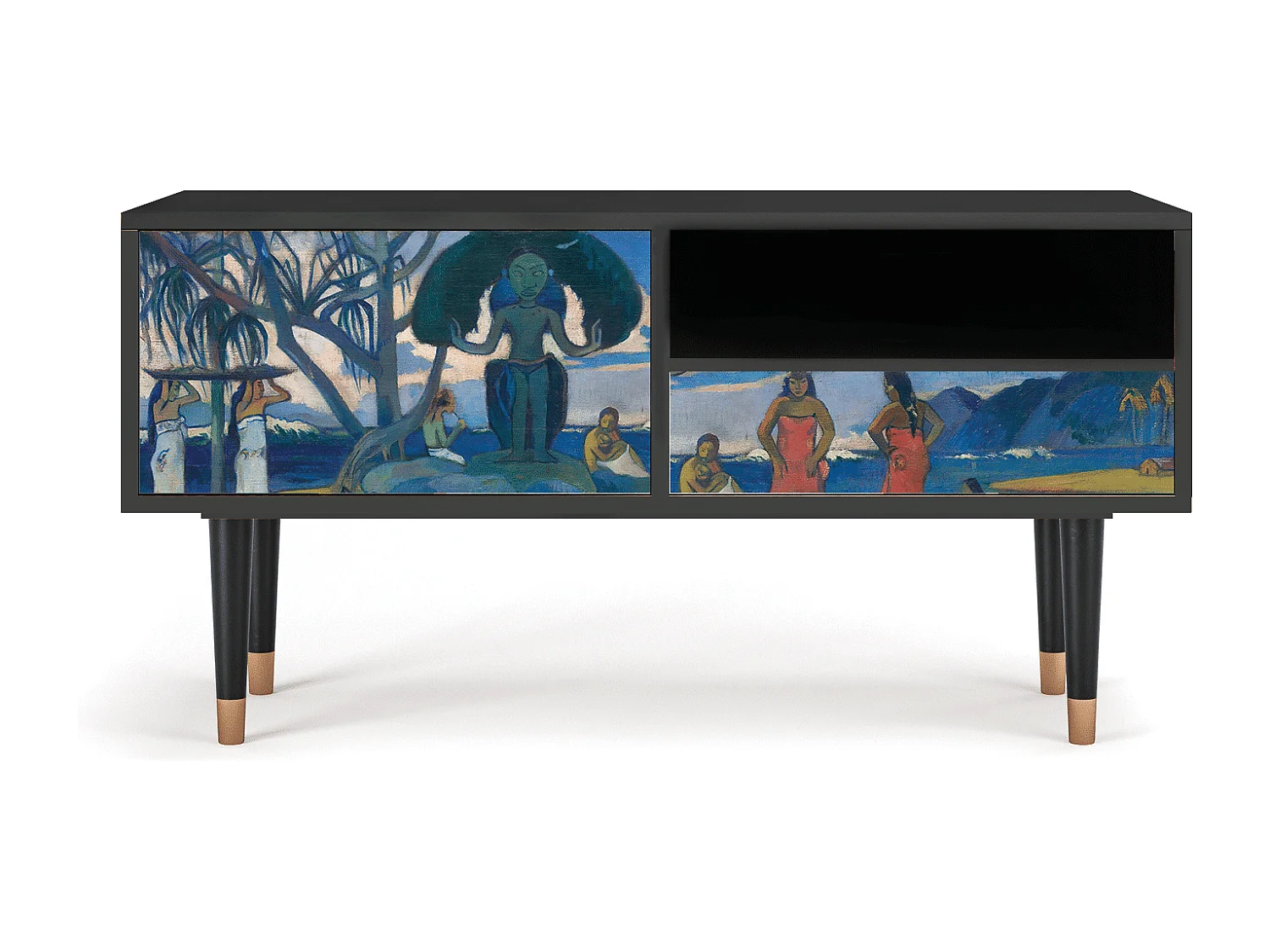 Mueble de TV - 115х59х48 cm - T3 - Day of the God, Antracita