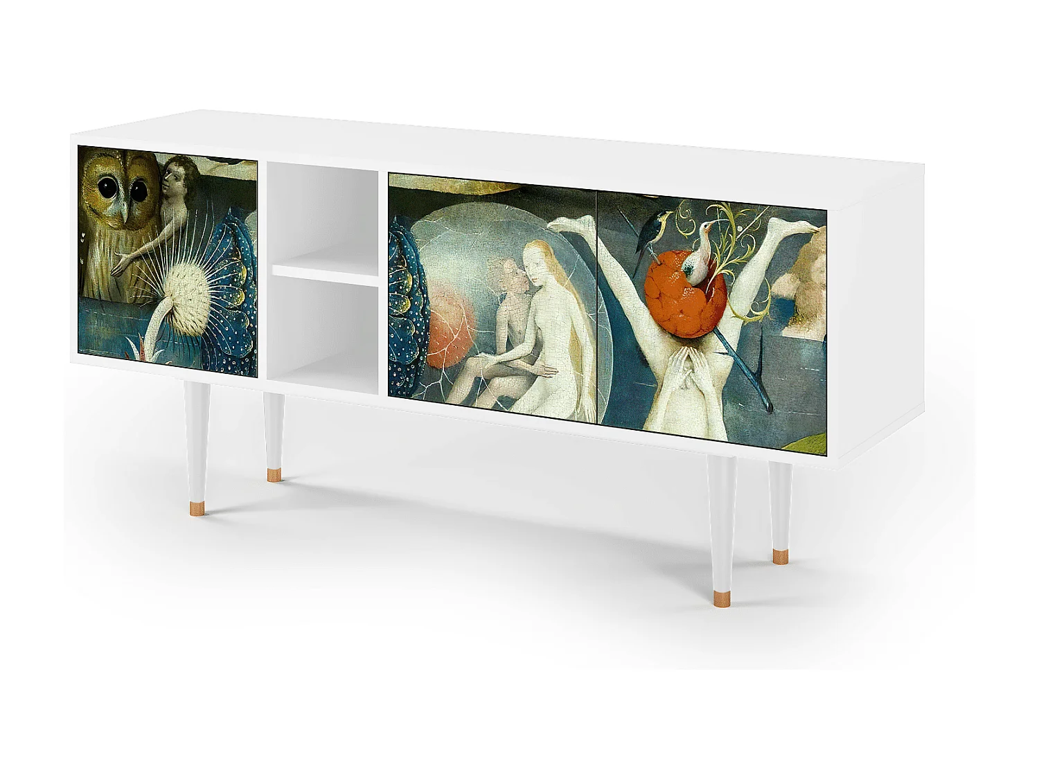 TV-meubel - 150х69х41 cm - T5 - The Garden Of by Bosch, Wit