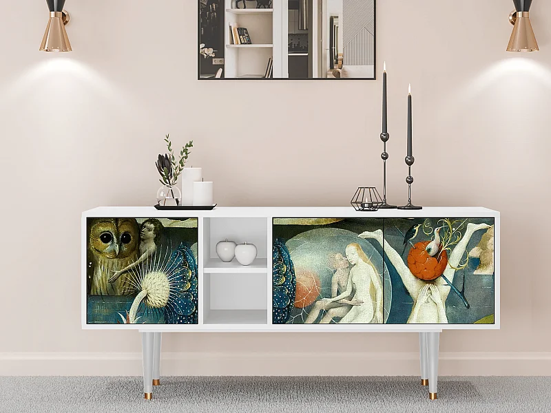 TV-meubel - 150х69х41 cm - T5 - The Garden Of by Bosch, Wit