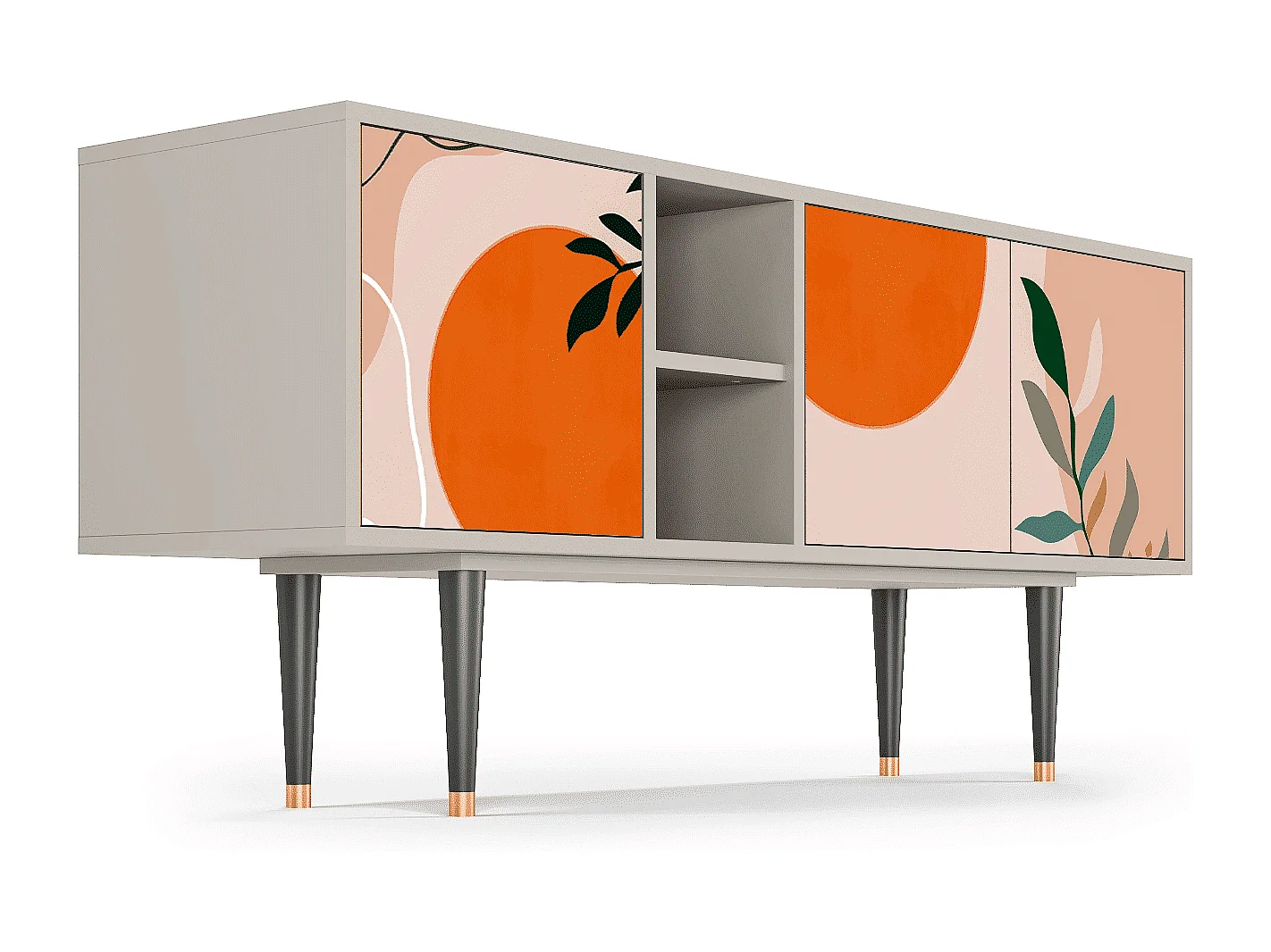 TV-Möbel - 150х69х41 cm - T5 - Artwork, Sand