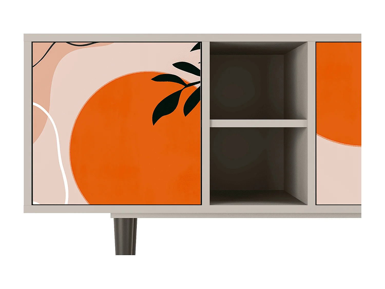 Mobile TV - 150х69х41 cm - T5 - Artwork, Sabbia