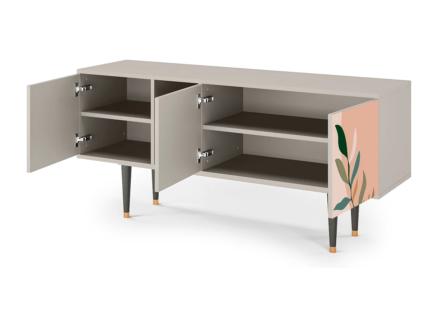 Mobile TV - 150х69х41 cm - T5 - Artwork, Sabbia