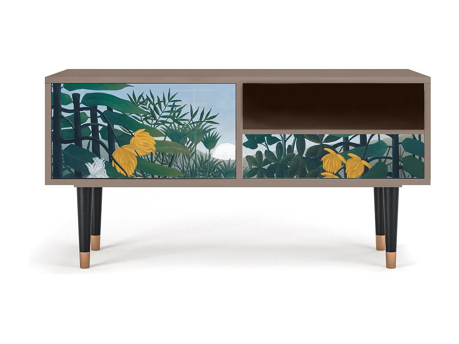 Meuble TV - 115х59х48 cm - T3 - The Repast of the Lion, Latte