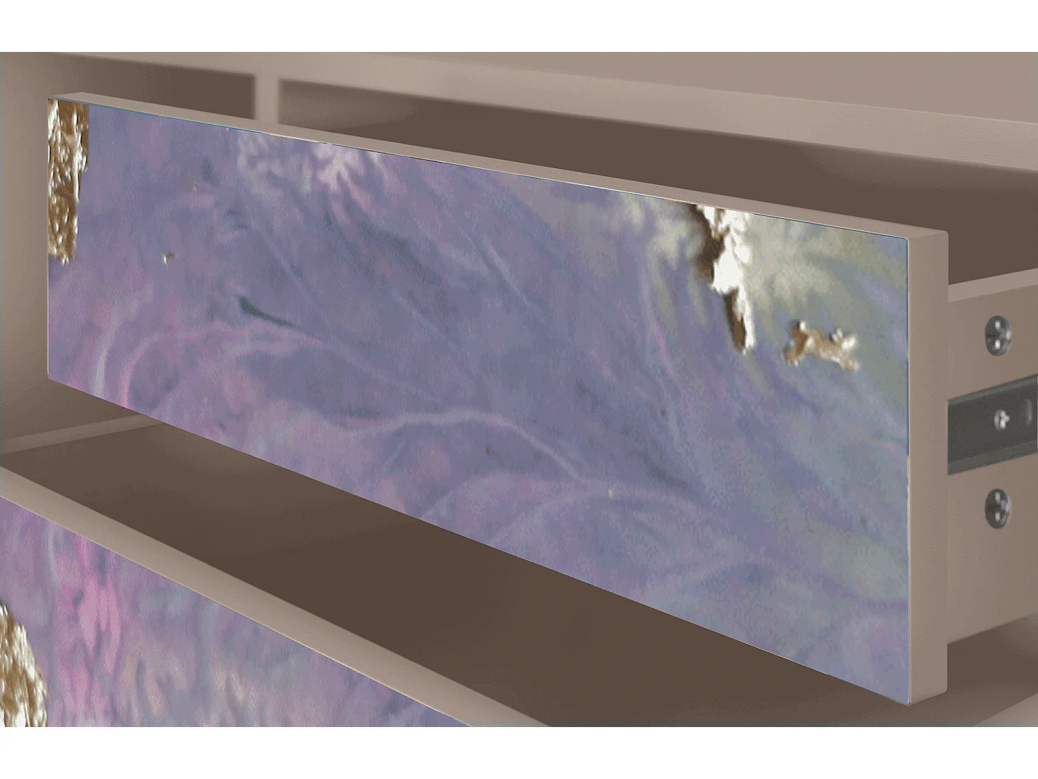 Meuble TV - 170х59х48 cm - T4 - Planet Earth, Latte