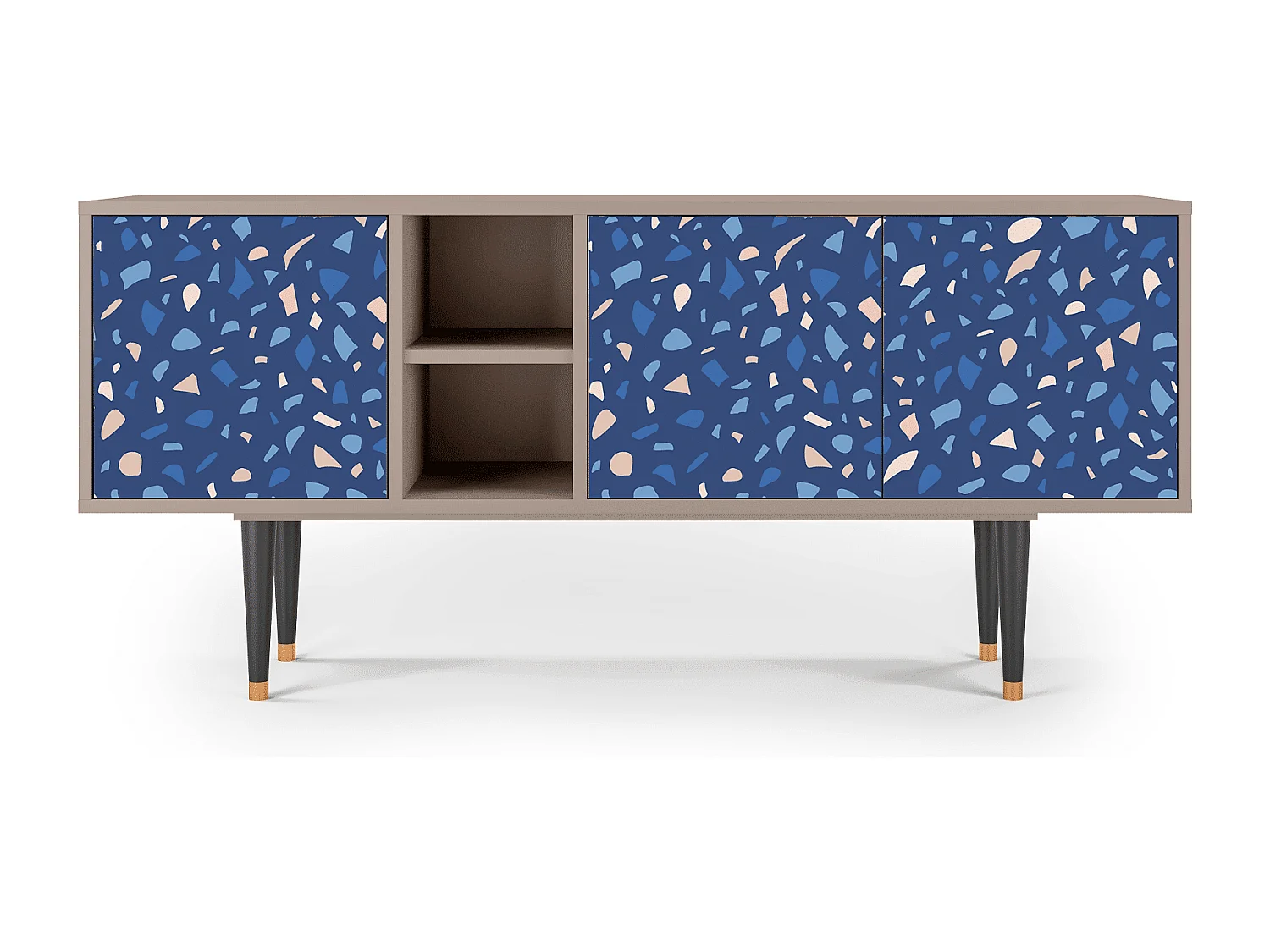 TV-Möbel - 150х69х41 cm - T5 - Soap Whirpool, Latte