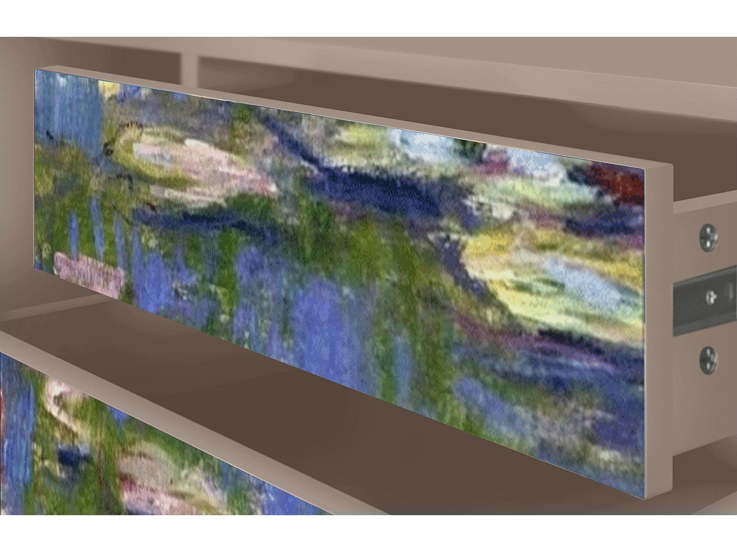 TV-meubel - 170х59х48 cm - T4 - The water lily pond  , Latte