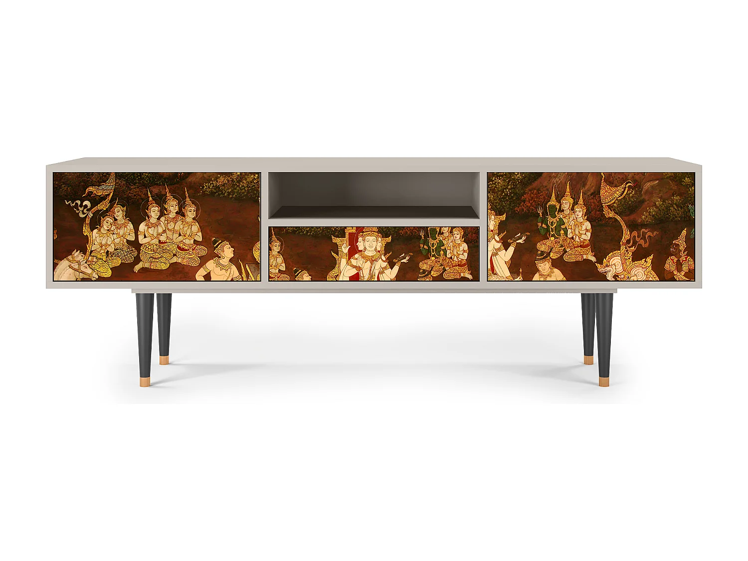 Meuble TV - 170х59х41 cm - T6 - Malyavan, Sable