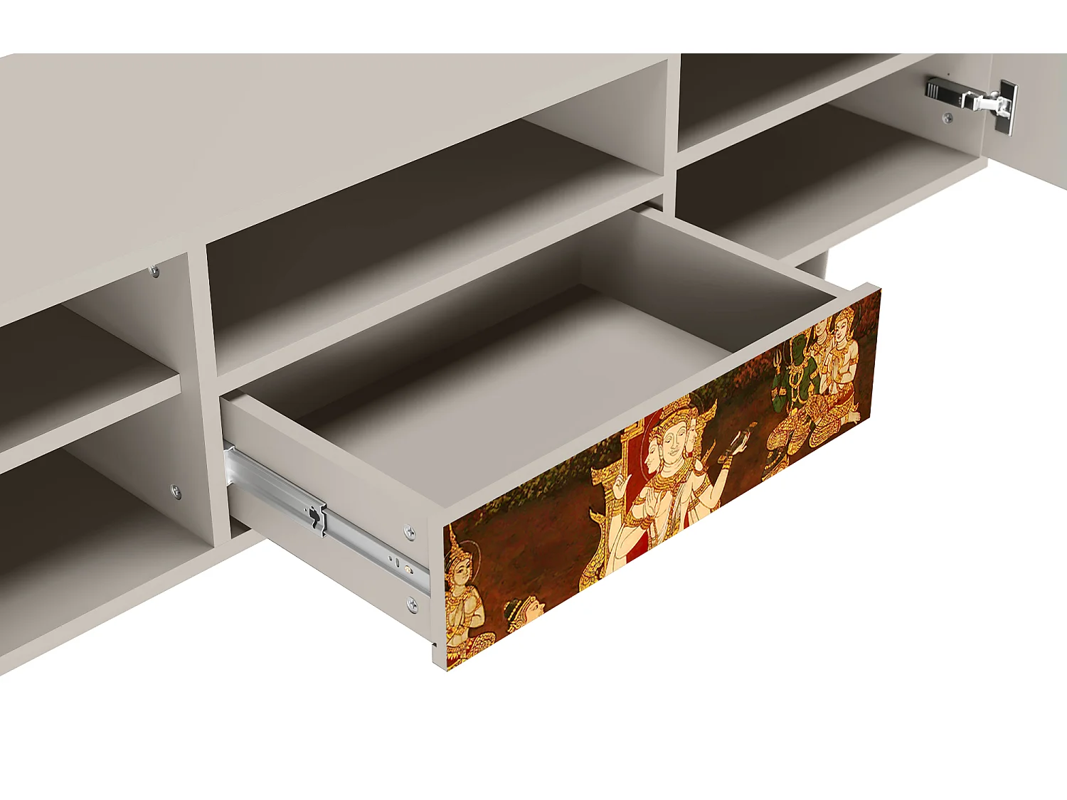 Meuble TV - 170х59х41 cm - T6 - Malyavan, Sable