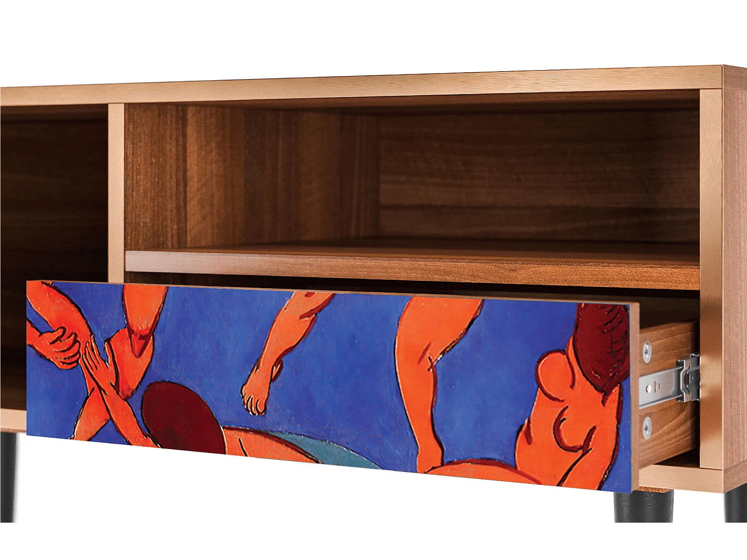 Meuble TV - 115х59х48 cm - T3 - The Dance by Matisse , Noyer