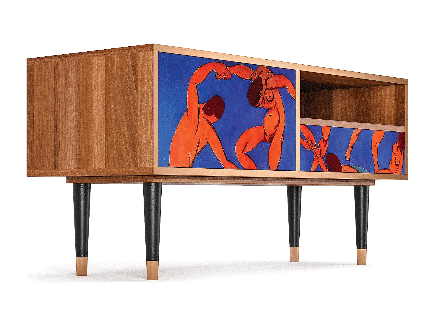 TV-meubel - 115х59х48 cm - T3 - The Dance by Matisse , Walnoot