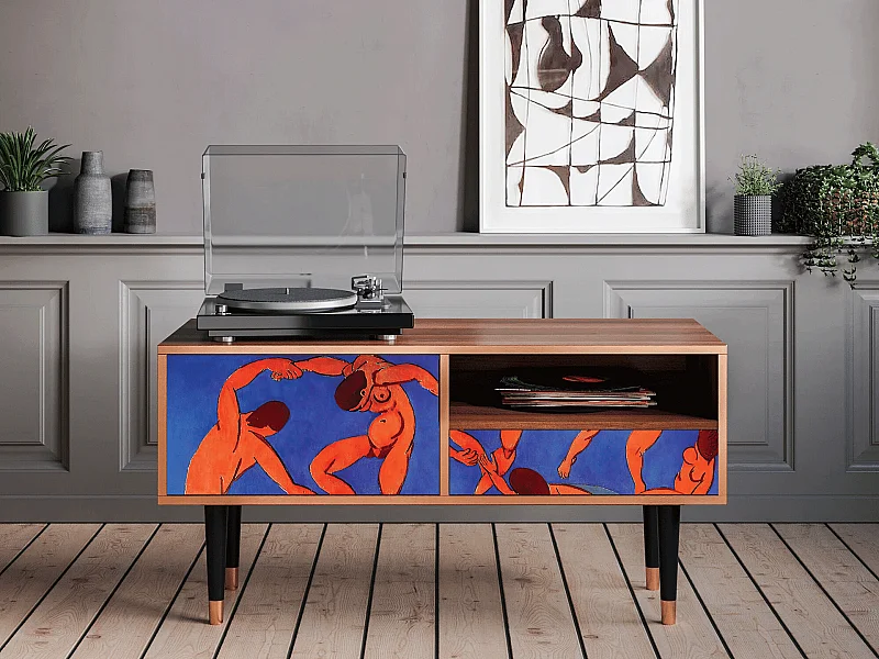 TV-meubel - 115х59х48 cm - T3 - The Dance by Matisse , Walnoot