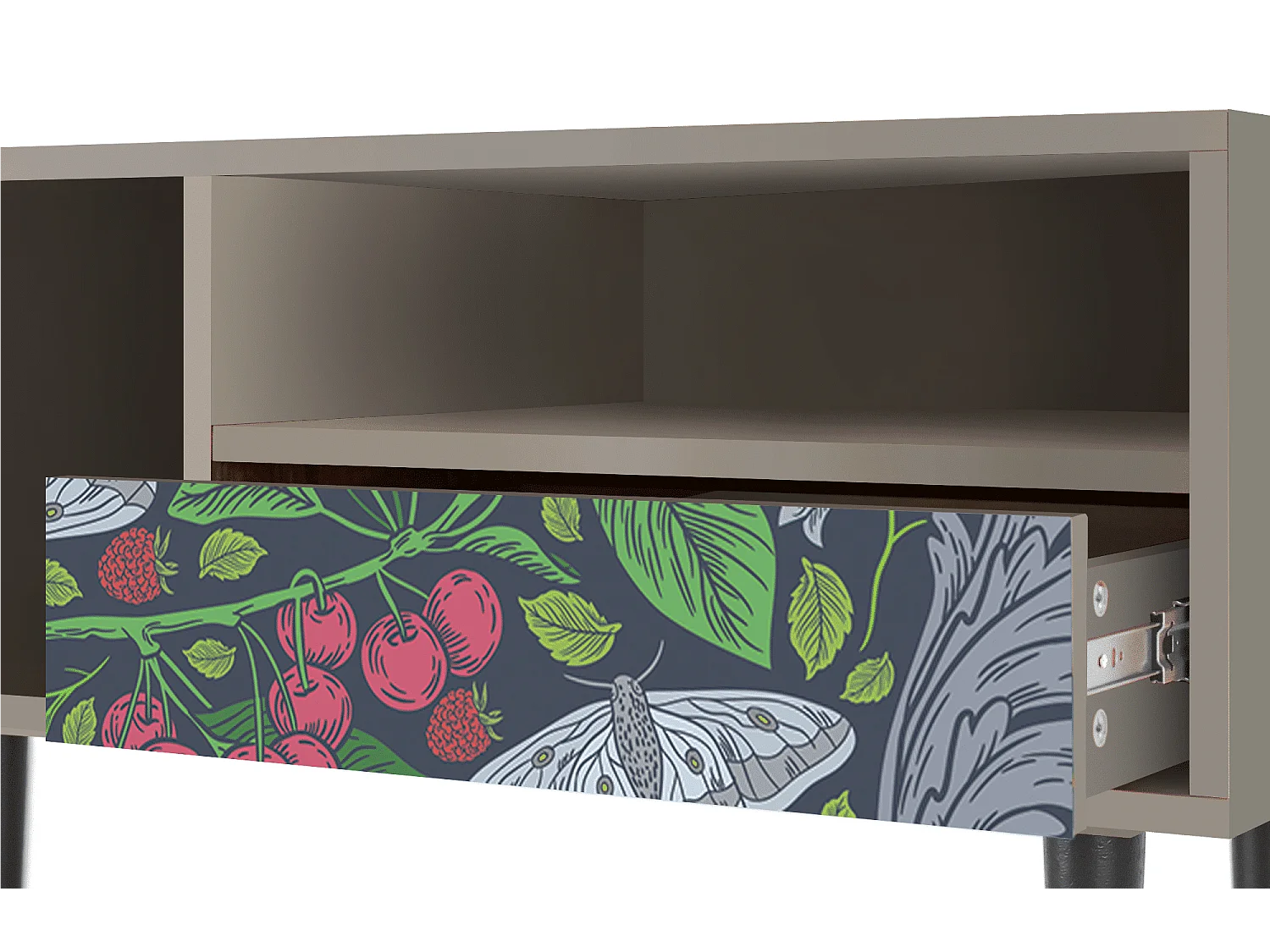 TV-meubel - 115х59х48 cm - T3 - Summer Berries, Zand