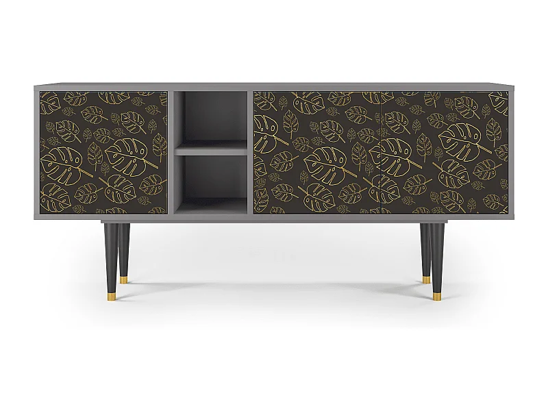 TV-Möbel - 150х69х41 cm - T5 - Fall Of The Leaves, Grau