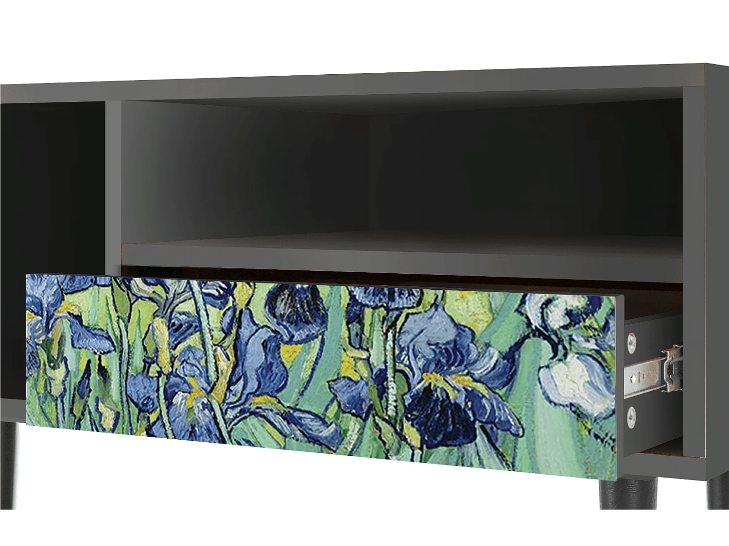 TV-Möbel - 115х59х48 cm - T3 - Irises , Anthrazit