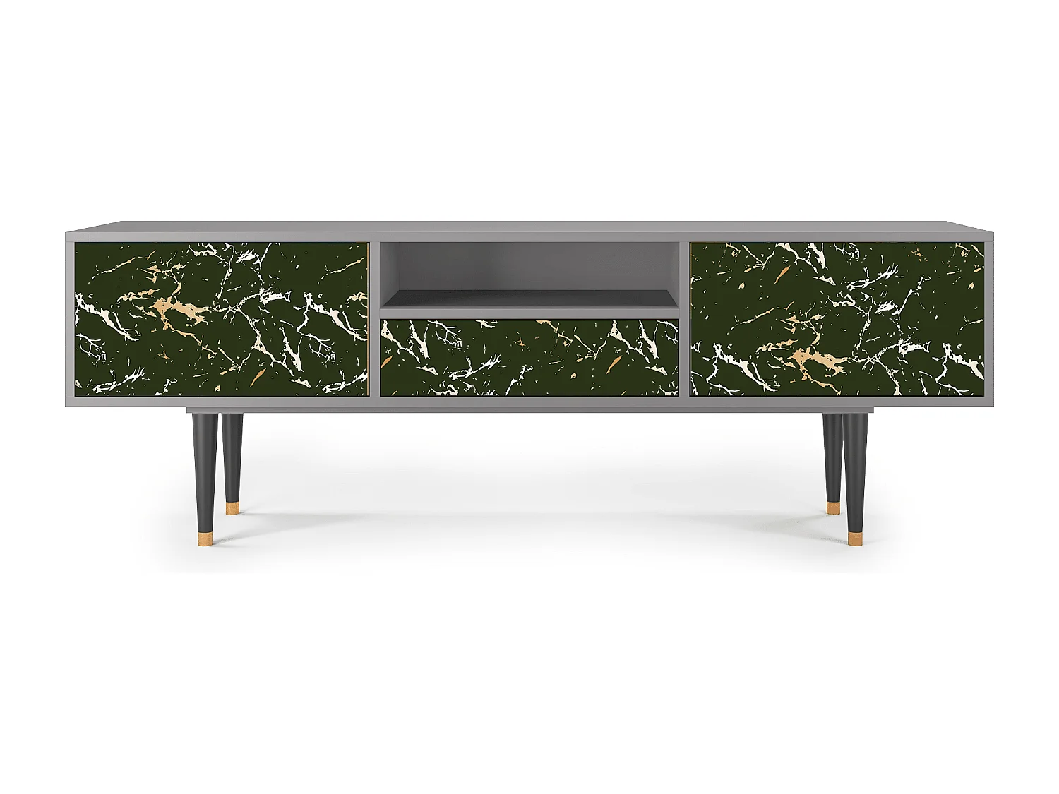 TV-meubel - 170х59х41 cm - T6 - Amazon Forest, Grijs