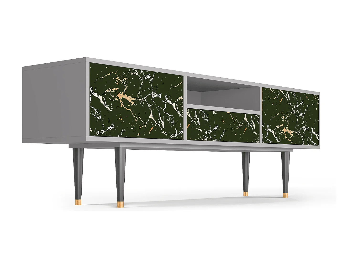 TV-meubel - 170х59х41 cm - T6 - Amazon Forest, Grijs