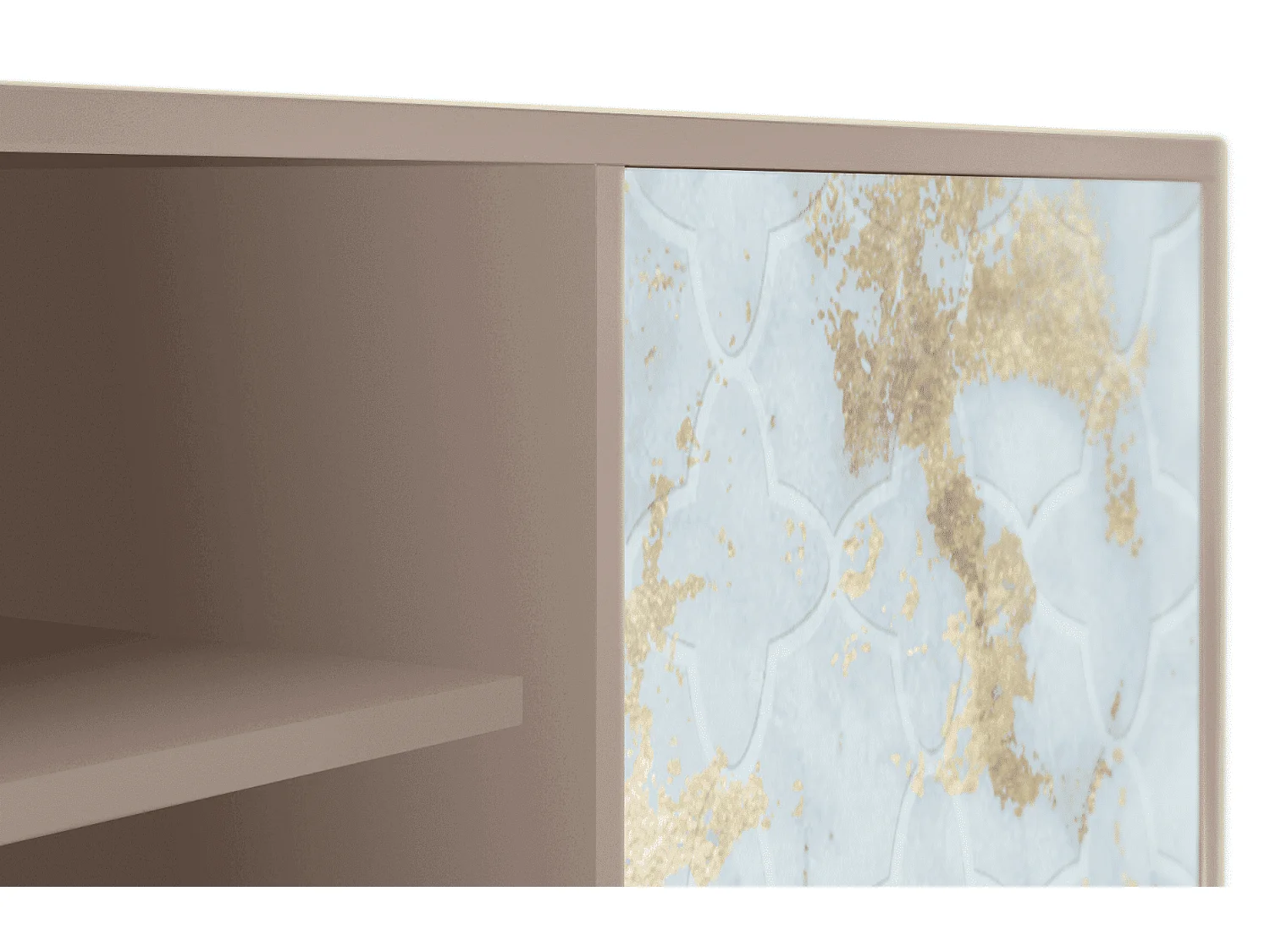 Szafka RTV - 170х69х48 cm - T2 - Golden Waves, Latte