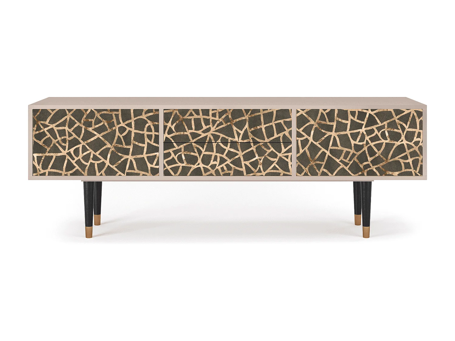 Meuble TV - 170х59х48 cm - T4 - Enlarged Leaf, Latte