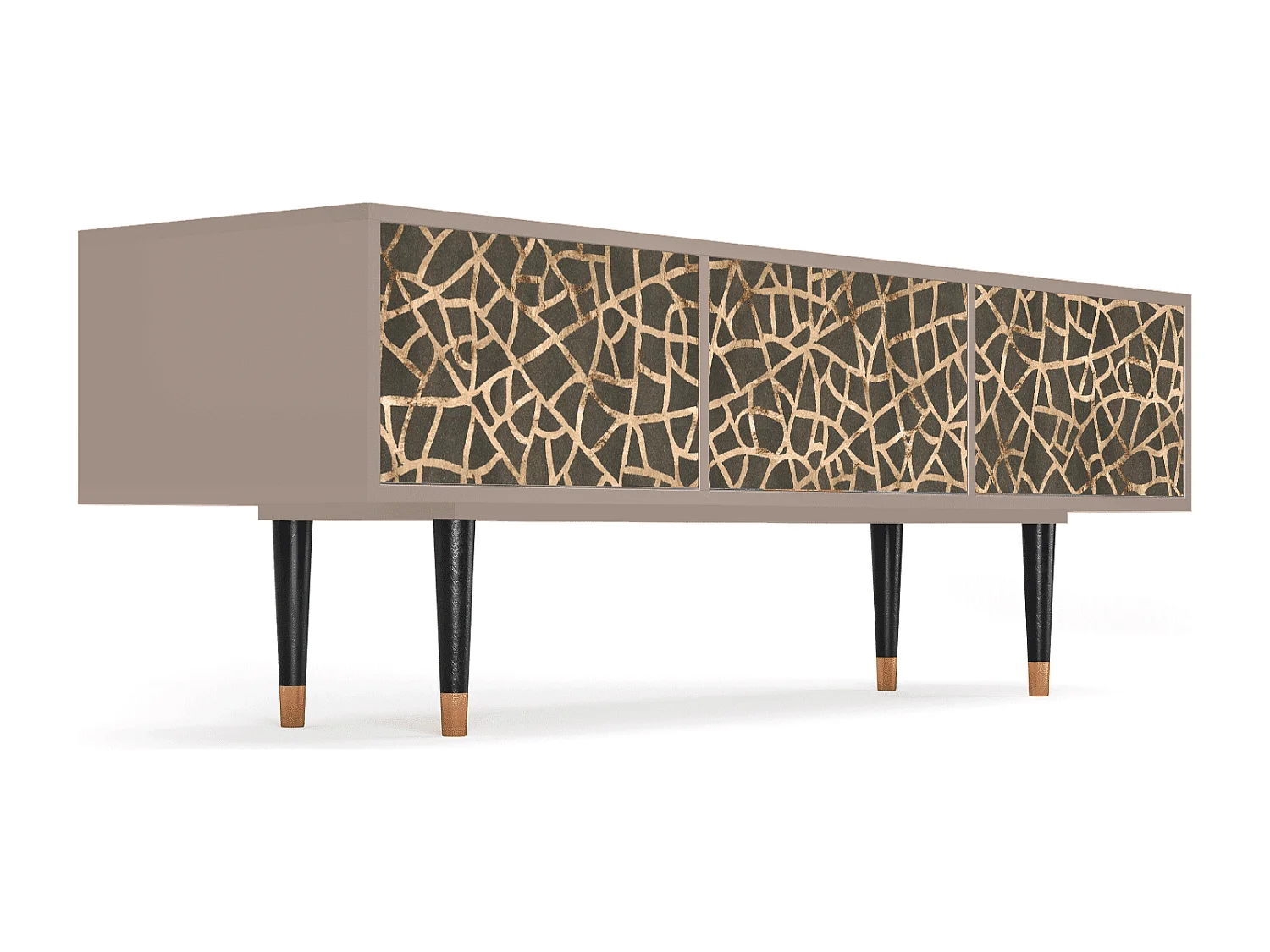 Meuble TV - 170х59х48 cm - T4 - Enlarged Leaf, Latte