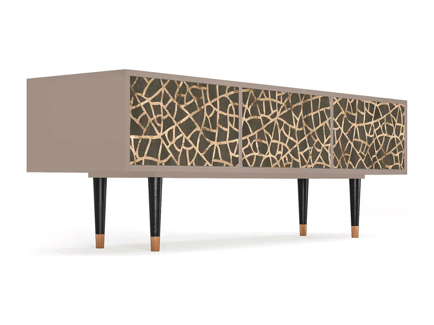 TV-Möbel - 170х59х48 cm - T4 - Enlarged Leaf, Latte