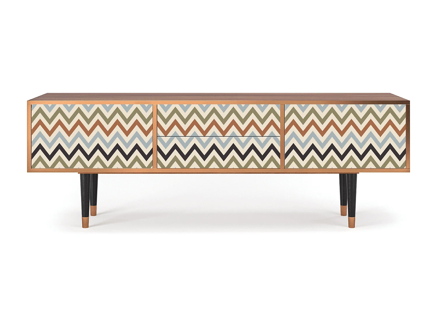 TV-meubel - 170х59х48 cm - T4 - Bright Ripple, Walnoot