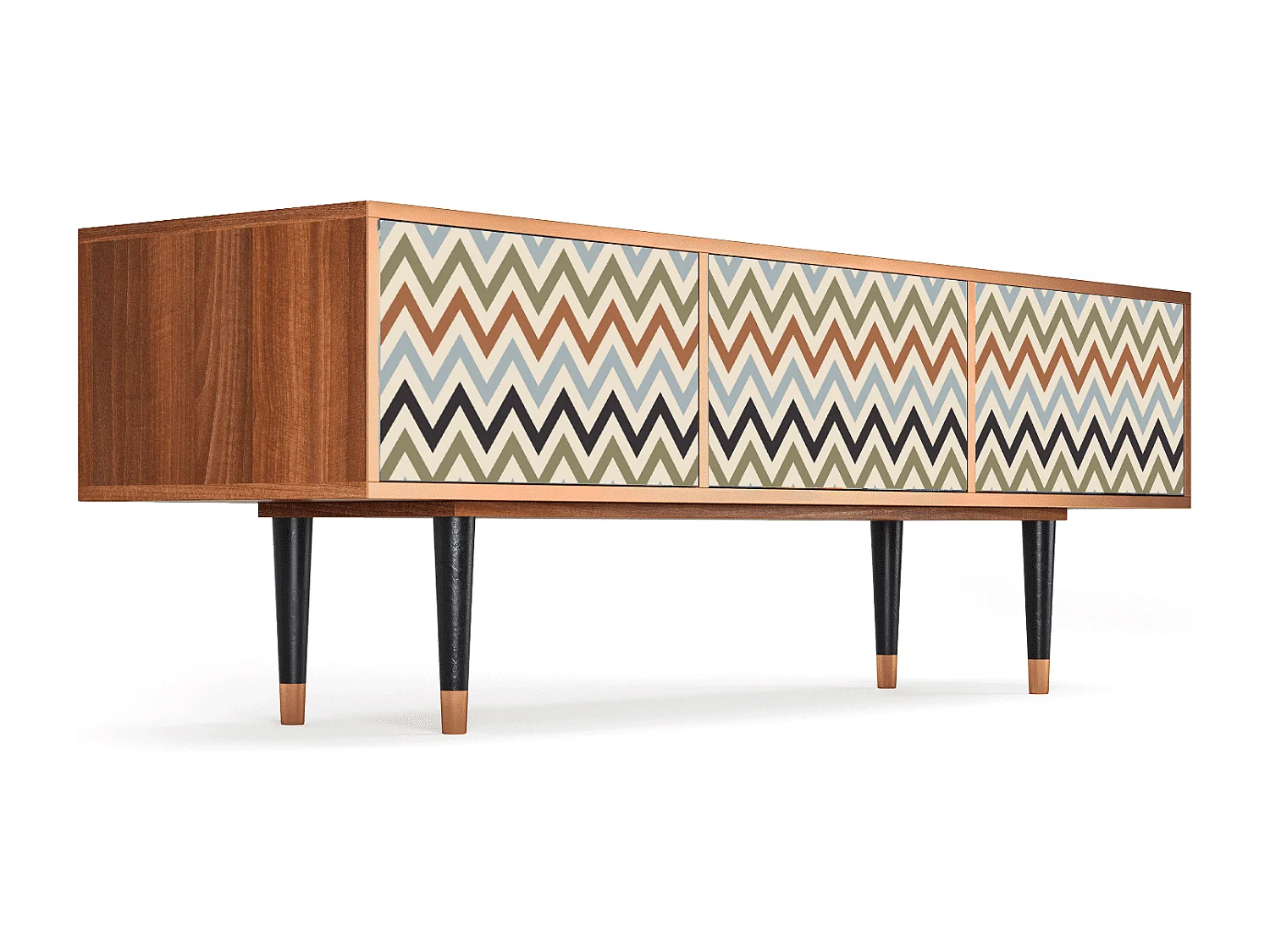 TV-meubel - 170х59х48 cm - T4 - Bright Ripple, Walnoot