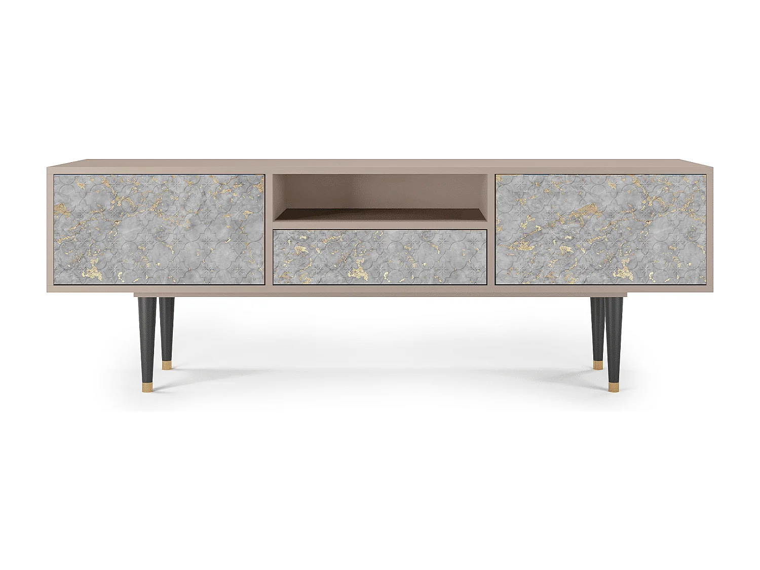 TV-Möbel - 170х59х41 cm - T6 - Mariana Trench, Latte