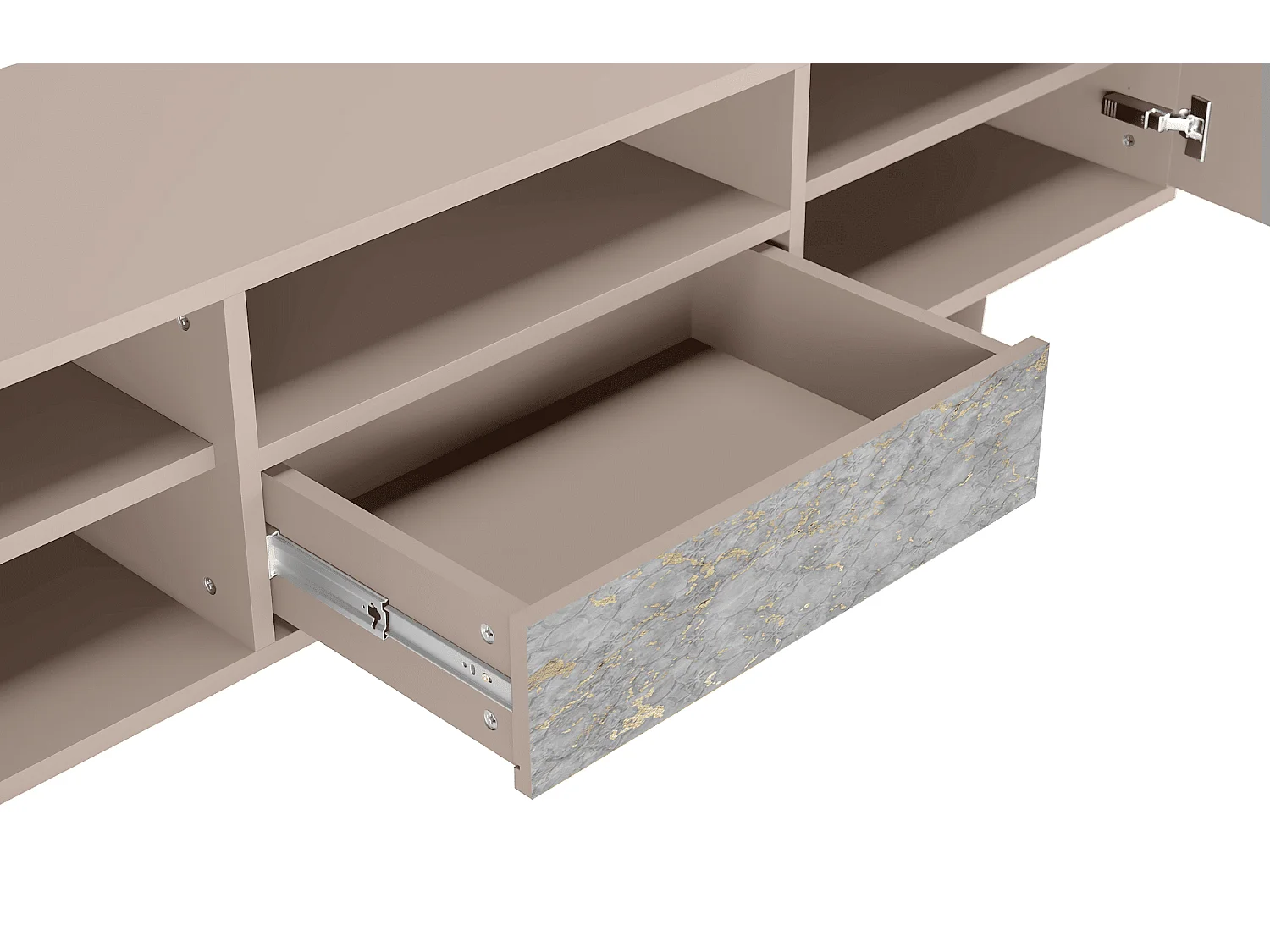 TV-Möbel - 170х59х41 cm - T6 - Mariana Trench, Latte