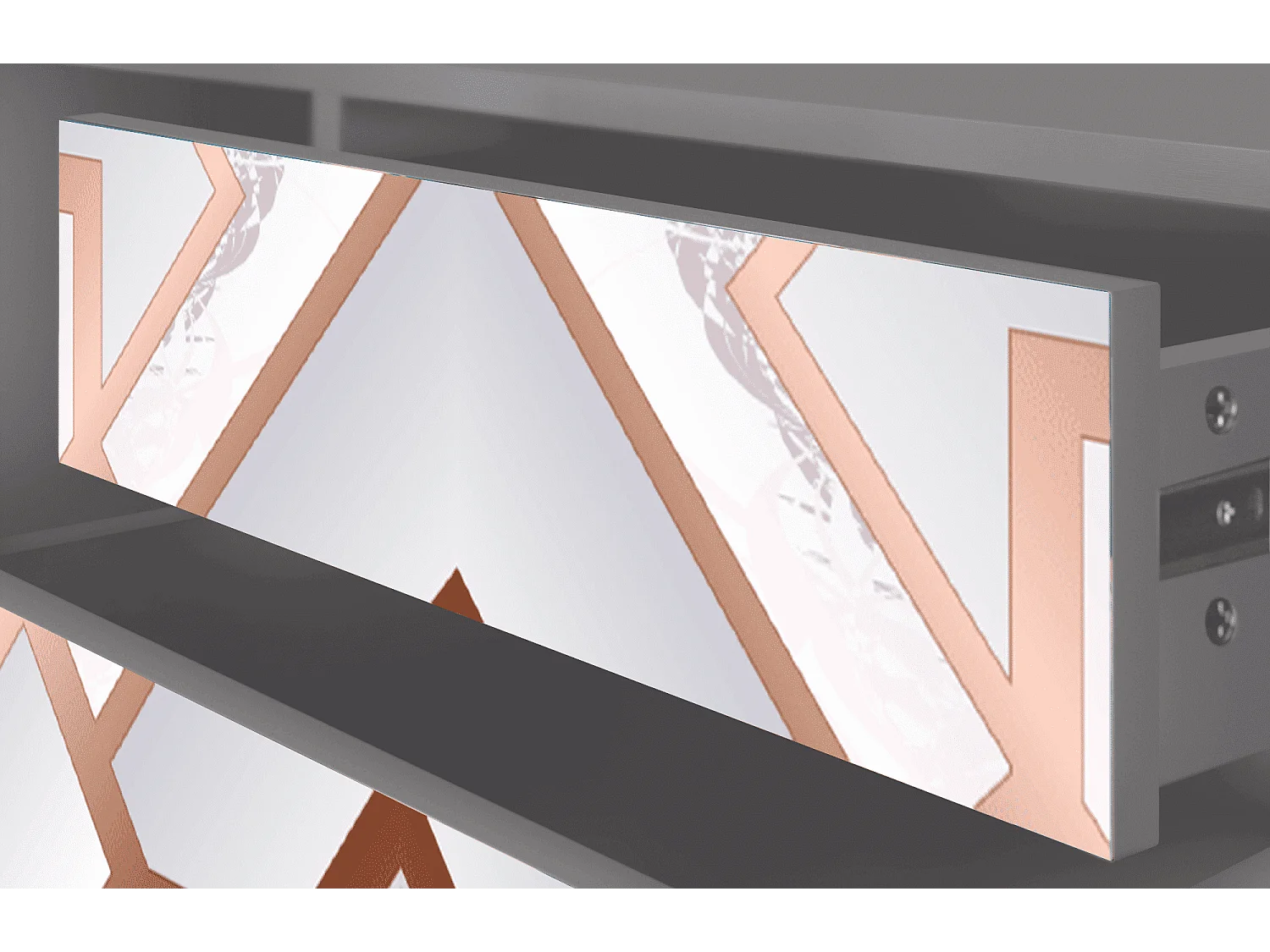 Mueble de TV - 170х59х48 cm - T4 - Pastel Fairytale, Gris