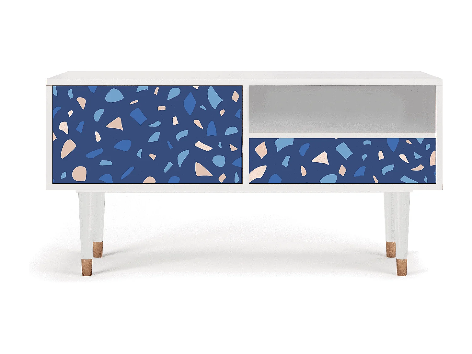 TV-meubel - 115х59х48 cm - T3 - Soap Whirpool, Wit