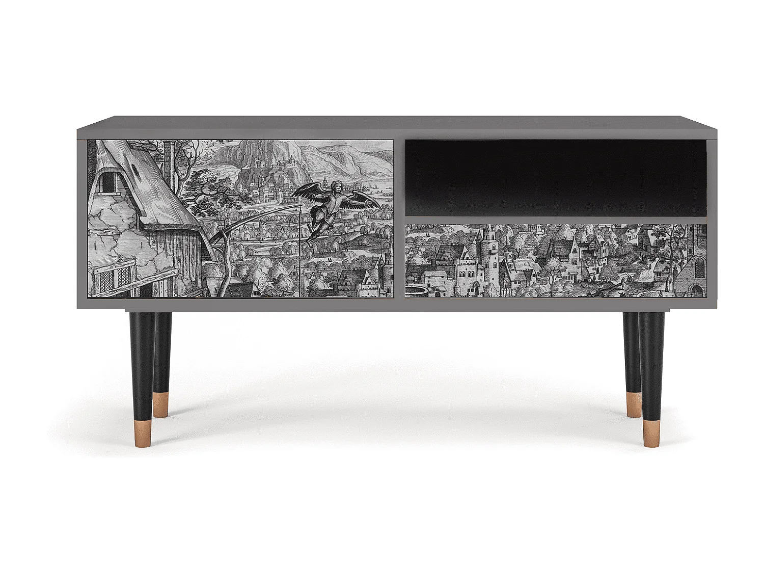 TV-Möbel - 115х59х48 cm - T3 - Departure, Grau