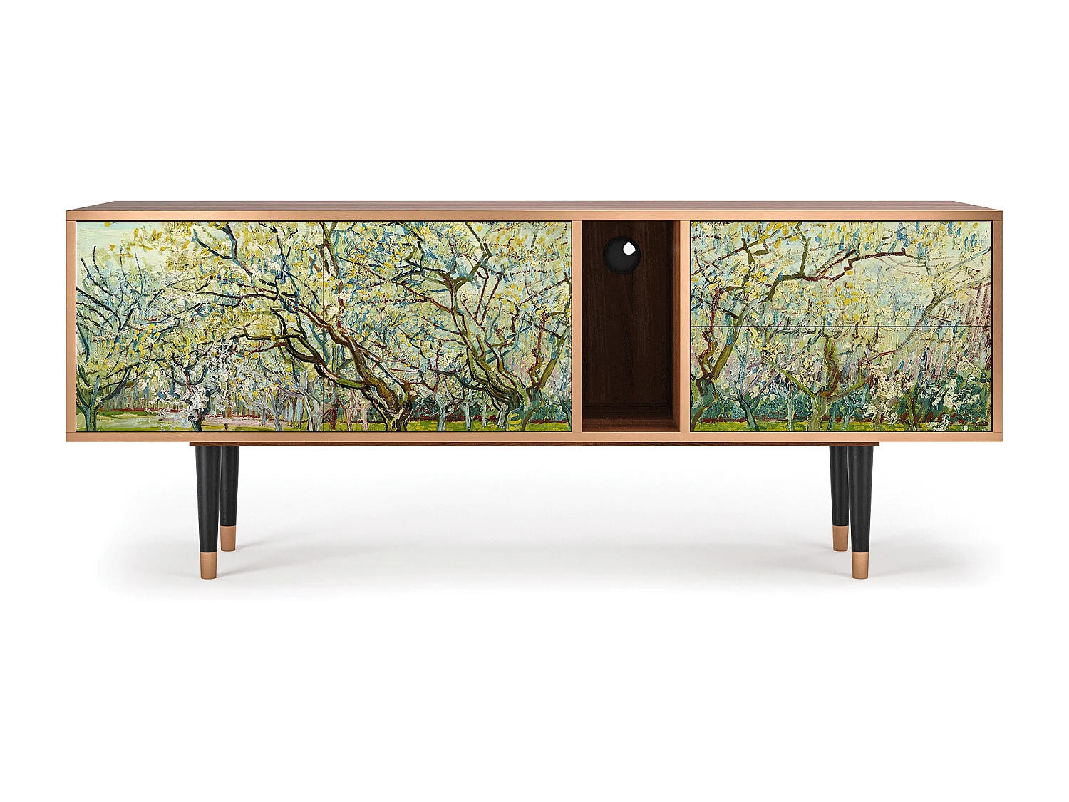 TV-meubel - 170х69х48 cm - T1 - The Wit Orchard, Walnoot