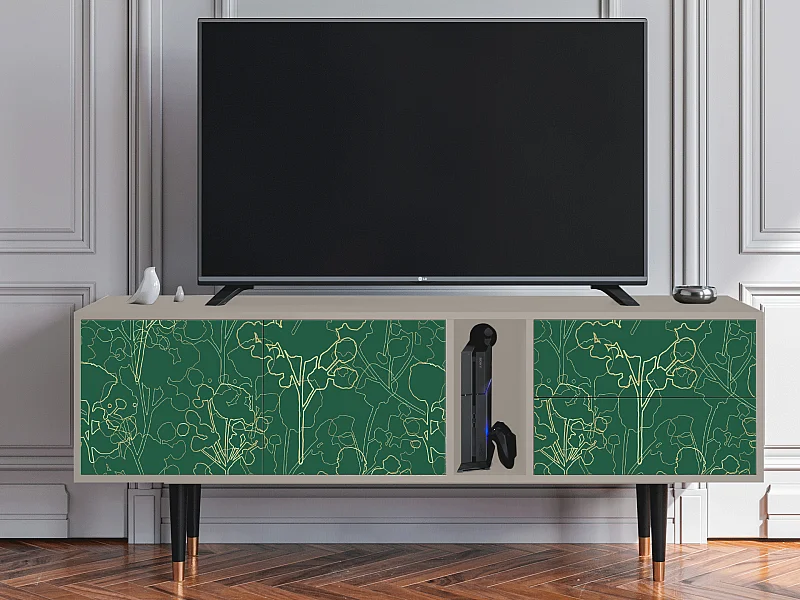 Meuble TV - 170х69х48 cm - T1 - Emerald Forest, Sable