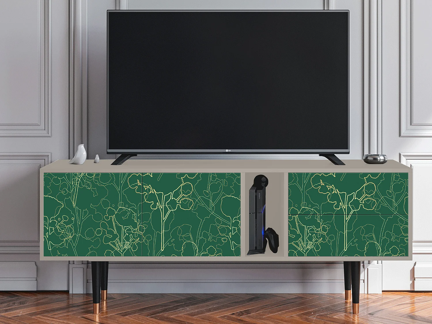 TV-meubel - 170х69х48 cm - T1 - Emerald Forest, Zand