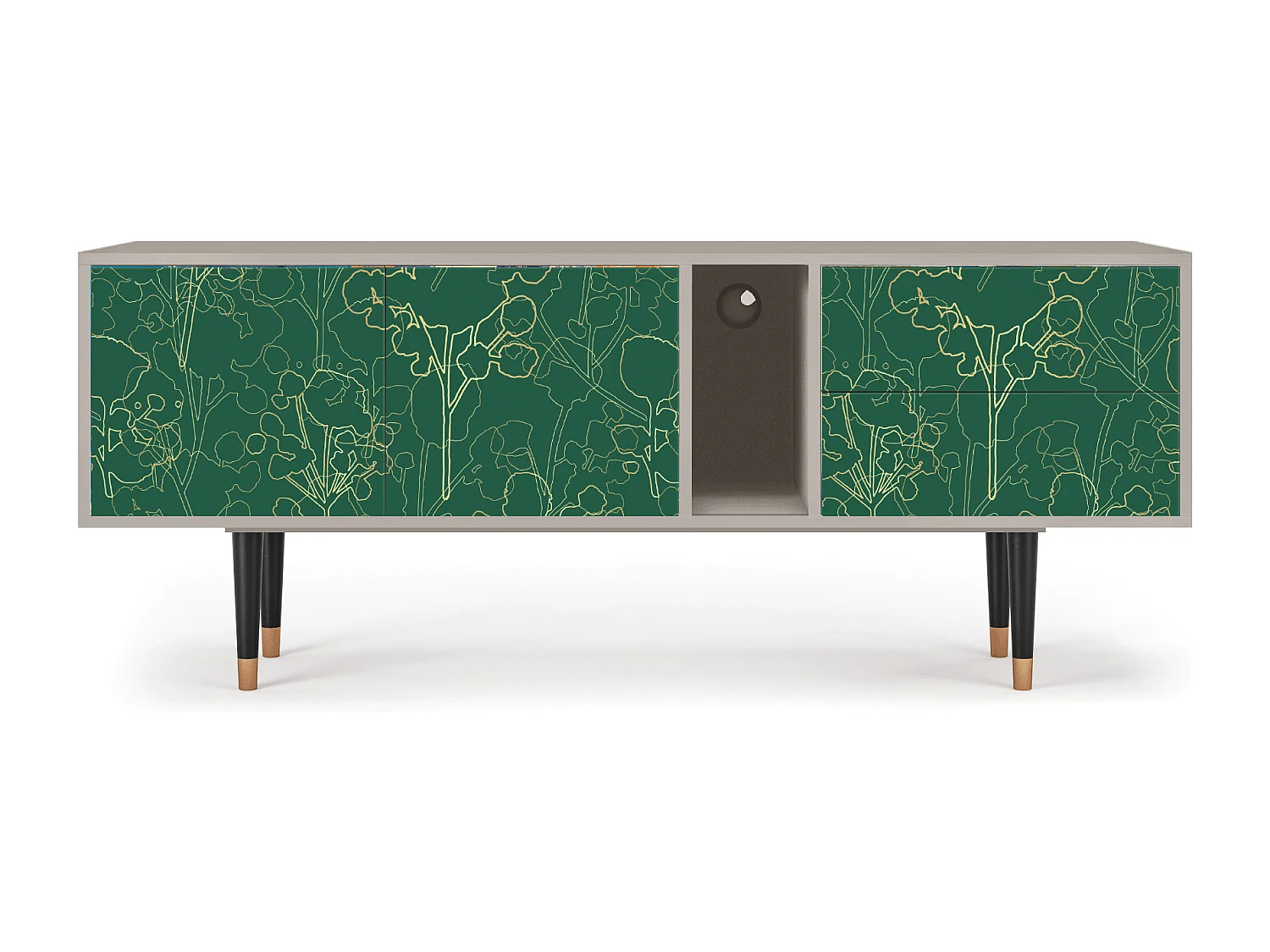 TV-meubel - 170х69х48 cm - T1 - Emerald Forest, Zand