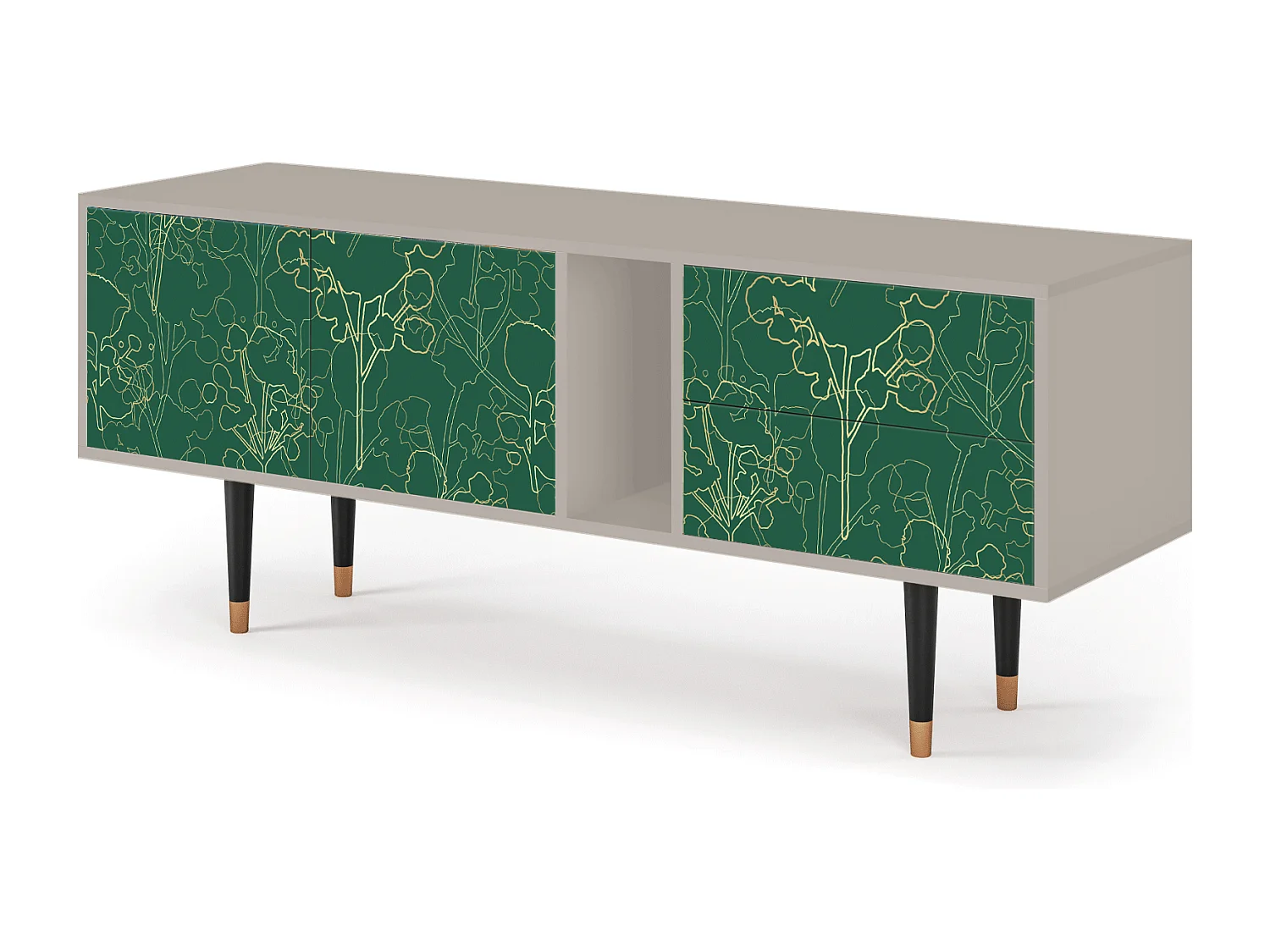 TV-meubel - 170х69х48 cm - T1 - Emerald Forest, Zand