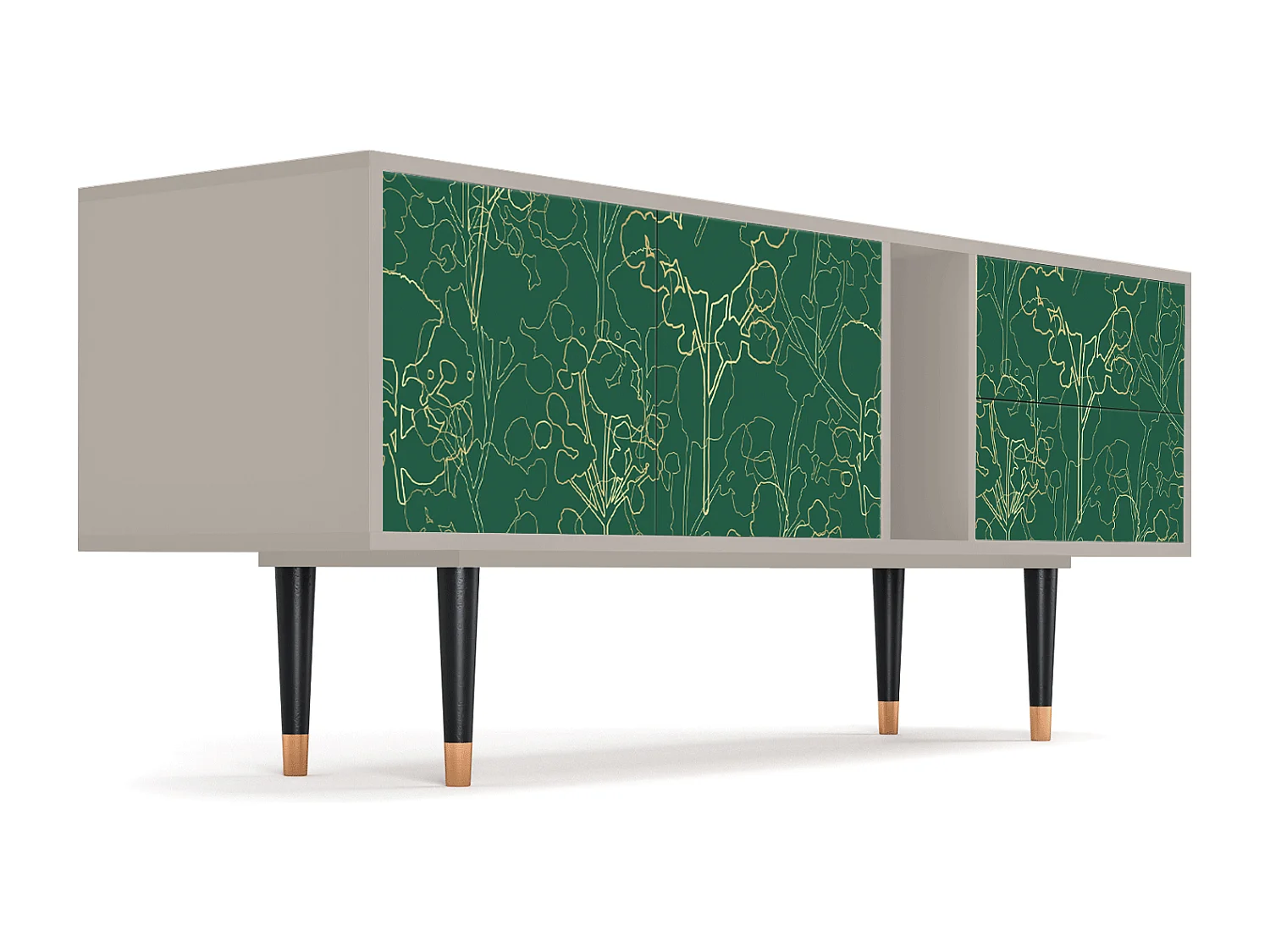 TV-meubel - 170х69х48 cm - T1 - Emerald Forest, Zand