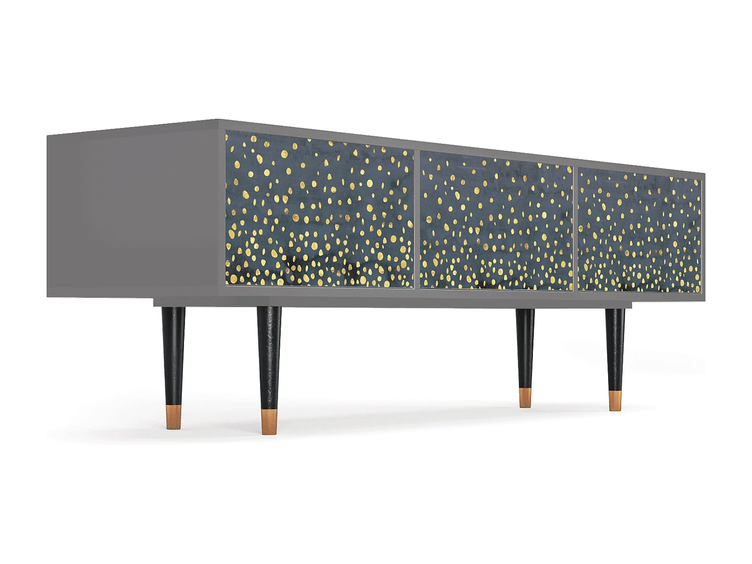 TV-meubel - 170х59х48 cm - T4 - Foggy Lights, Grijs